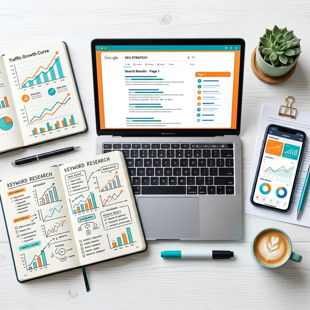 SEO process at The Digital Creations